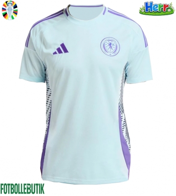 Skottland Bortatröja EM 2024 Kortärmad